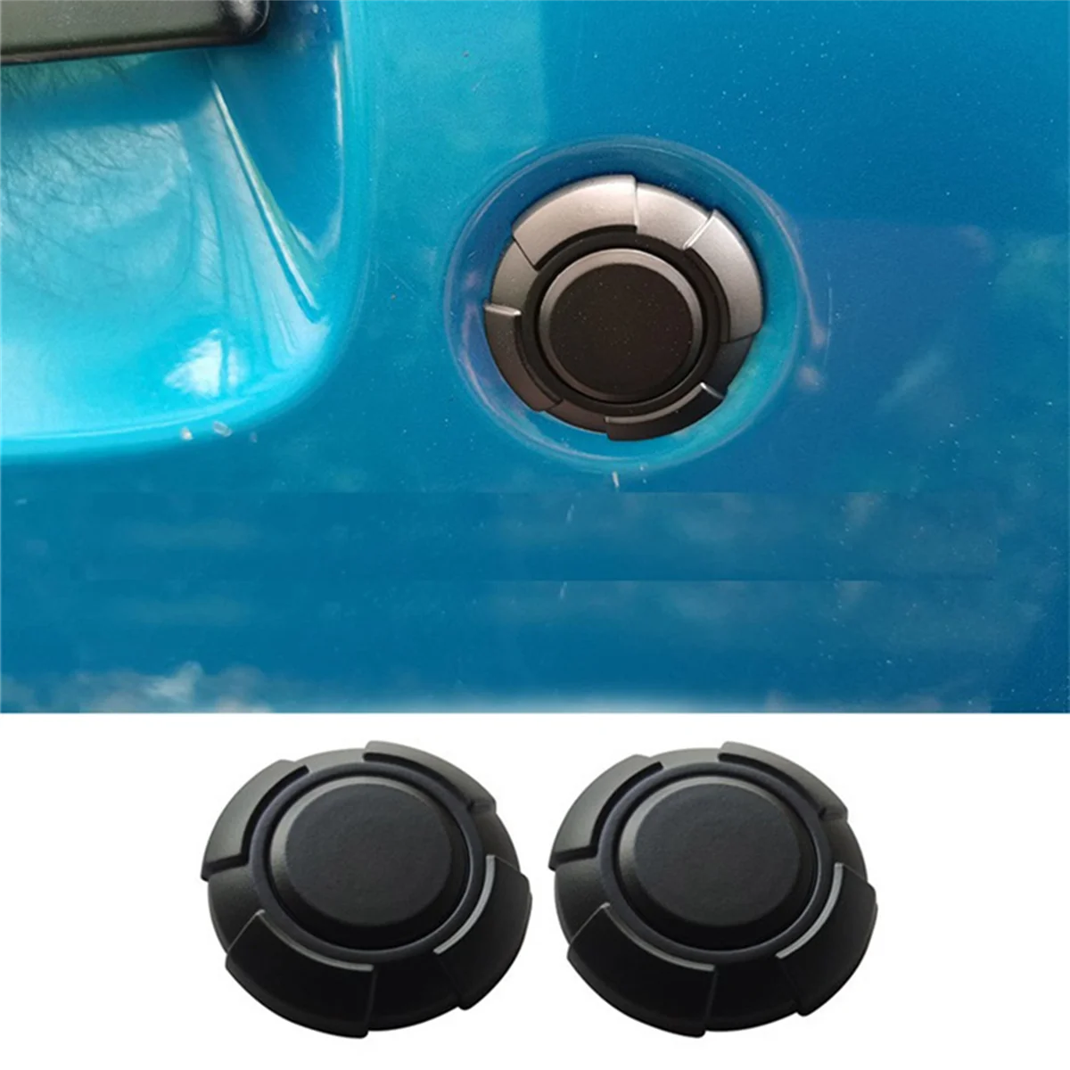

40x for Suzuki Jimny 2019 2020 2021 Door Key Hole Decoration Cover Trim Door Lock Cover ABS Molding Exterior Accessories