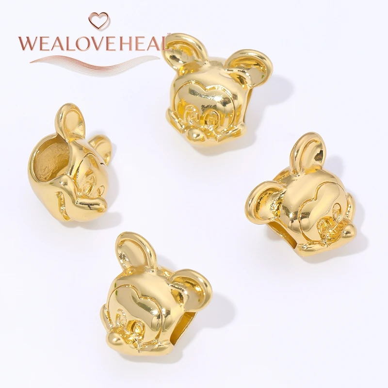 charms für armbänder,2026 Bestseller 18K Vergoldete Messing-Zirkon Herz/Stern/Schmetterling/Traumfänger Charm-Perlen für DIY Armband Schmuckherstellung Zubehör – Detail 20
