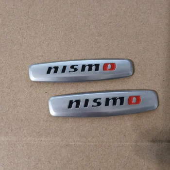 2 Pezzi/Lotto Adesivo Emblema Nismo in Metallo, Adesivo per Sedile Nismo, Adesivo Fai-da-Te per Interni, Accessori per Tuning Auto