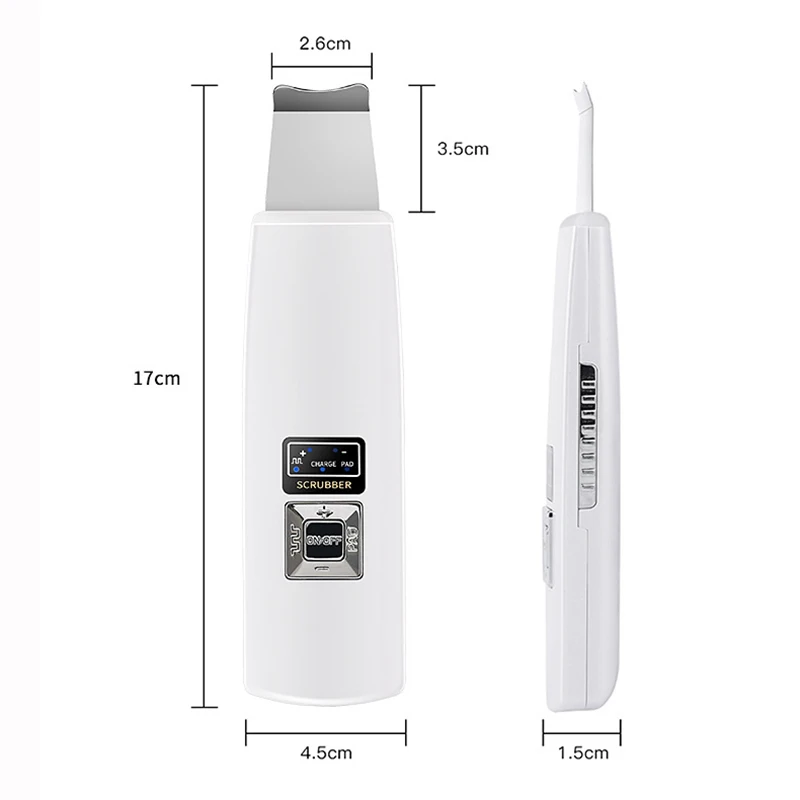 Hot Sale Ultrasonic Deep Cleansing Skin Scrubber Sonic Ionic Remove Blackheads And Exfoliate Face Skin Peeling Beauty Device