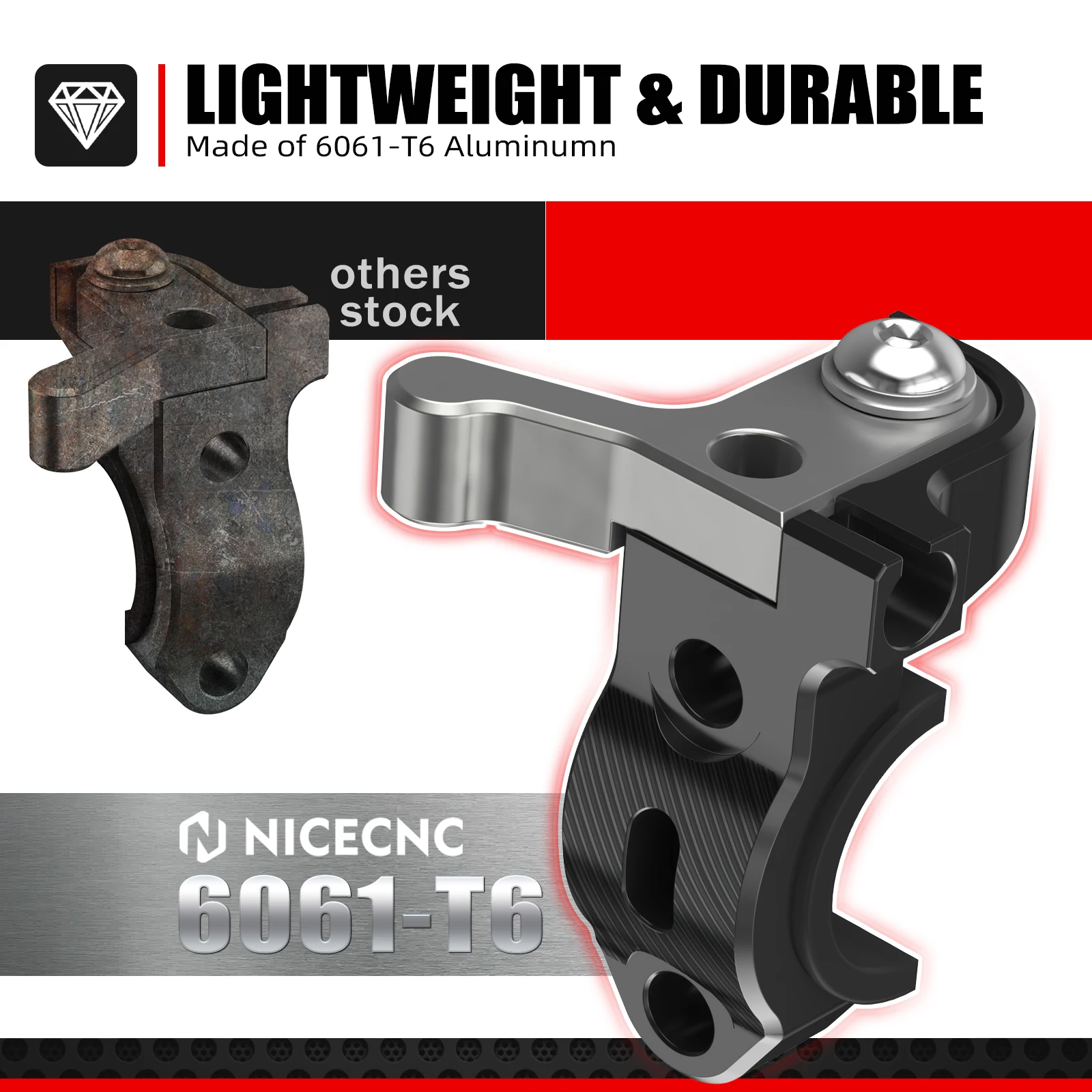 Rotierende Bar Clamp Hot Start Hebel Für Honda CRF450R CRF250R CR125R CR250R CRF250X CRF450X CR80R CR85R XR600R XR650L XR650R – Detail 4