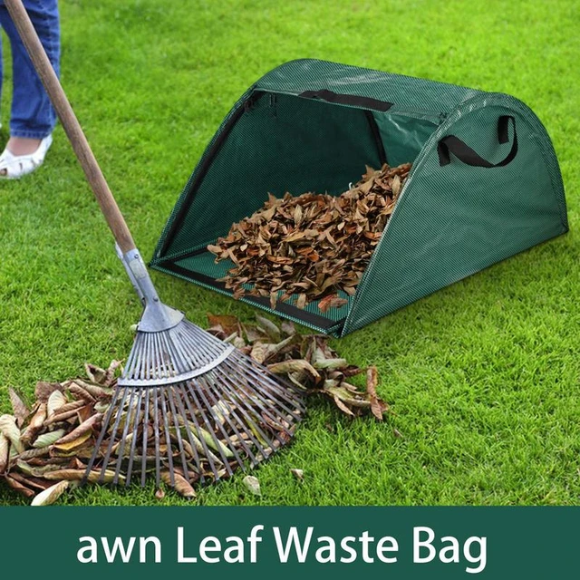 Buy Wholesale QI004031 Green Garden Leaf Collector Caddy Tool Bag