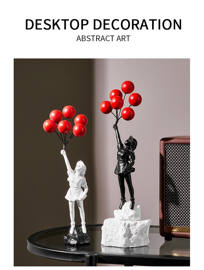 Statua Decorativa Banksy In Resina - Scultura Moderna Per Casa E Ufficio | Idea Regalo Originale - Foto 9