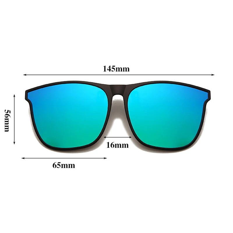 Polarized Sunglasses Vintage Photochromic Night Vision Driving Anti Glare Sunglasses Polarized Clip On Sunglasses Men Photochromic Car Driver Goggles Night Vision Glasses Anti Glare Vintage Square Glasses Oculos