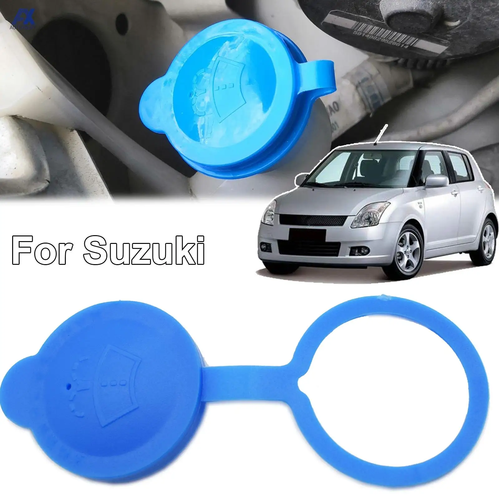 Windshield Wiper Washer Fluid Reservoir Tank Bottle Cap Washing Cover