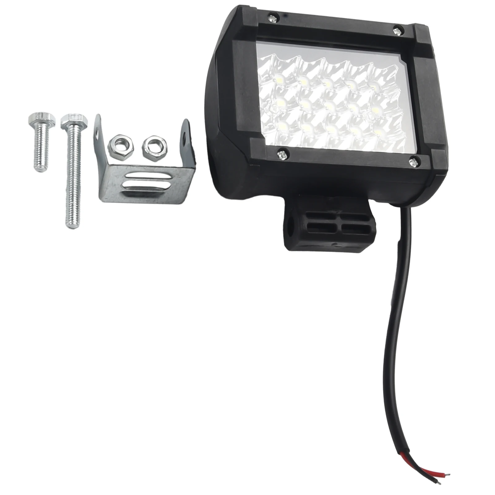 

72W 4Inch LED Combo Work Light Spotlight Off-road Driving Fog Lamp Truck Boat 20000LM 6000K White Rectangular Spotlight