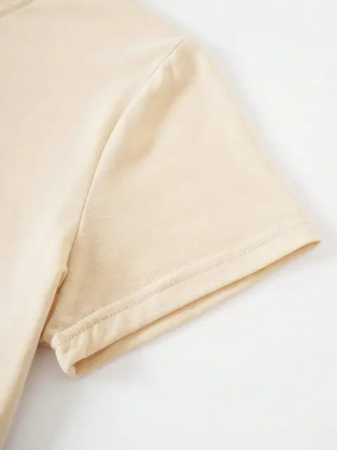 Camiseta Feminina Casual de Verão com Estampa de Leopardo Wife Mom Boss