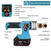 Cordless Hot Melt Machine Electric PPR Water Pipe Melter Plastic Welding Machine Max 320° For Makita 18V Battery 3