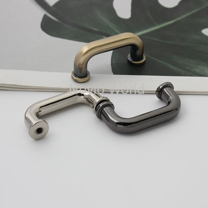 10-50 pieces 6 colors 21mm 22mm 7/8'' old silver metal u shape arch bridge for chains bag shoulderbag connector hanger