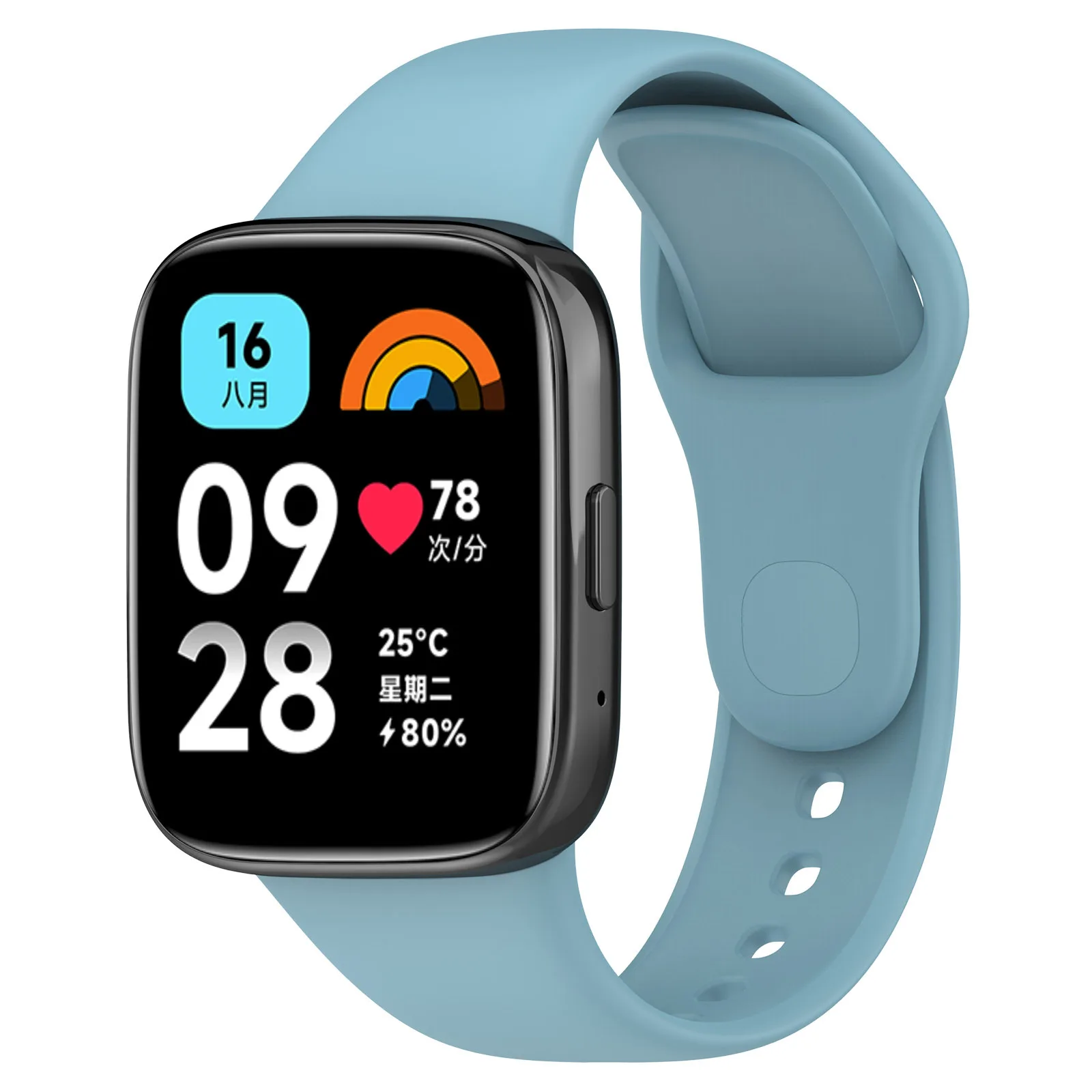 Offizielles Armband für Xiaomi Redmi Watch 3 Active/Lite/Youth Smart Ersatz-Silikonarmband für Redmi Watch 3 Armband Correa – Detail 30