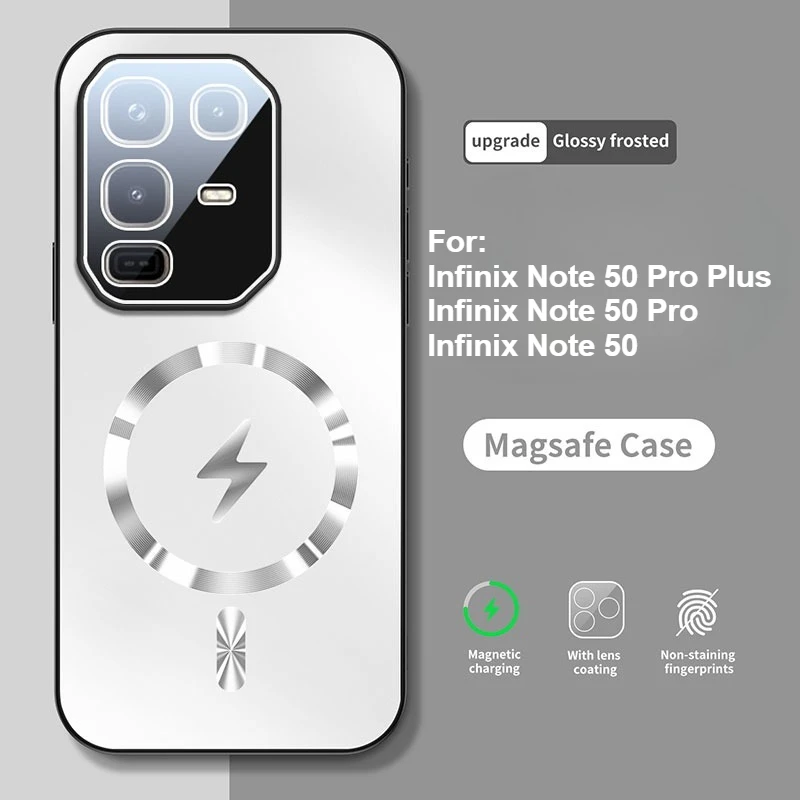 Enhanced Matte Lightning Magnetic Ultra-thin Cover Case