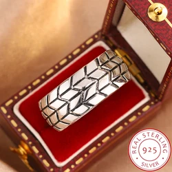 Tire - Shaped Hip - Hop Style Silver - Plated Ring - 10