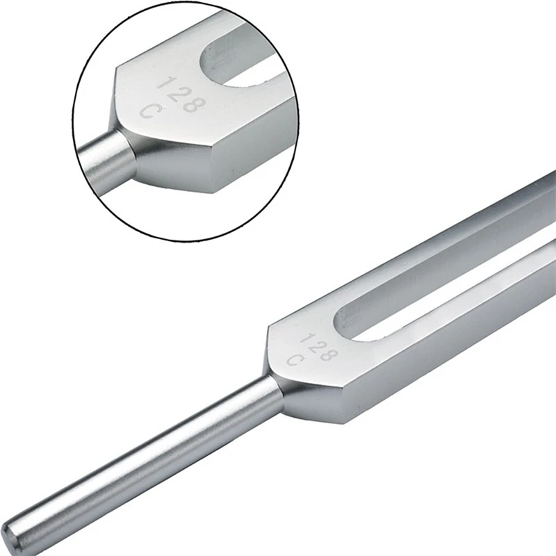 128 Hz Tuning Fork Weighted Bio-Acoustic Tuning Fork For Therapy 128 Hz Acoustic Slider Tuning Fork 5