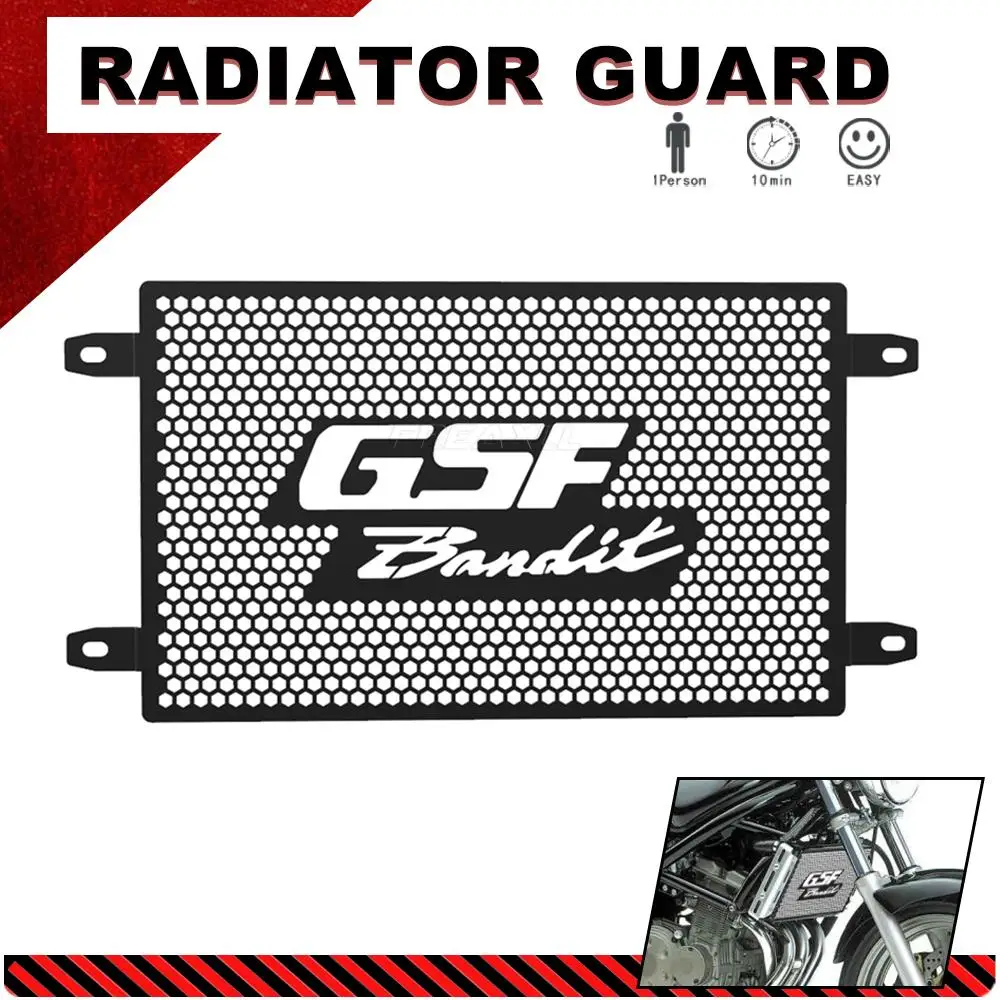 

GSF250 Motorcycle Radiator Grille Guard Protector Cover For Suzuki GSF 250 GSF250K/L/M/N/P/R Bandit 1989 1990 1991 1992-1994