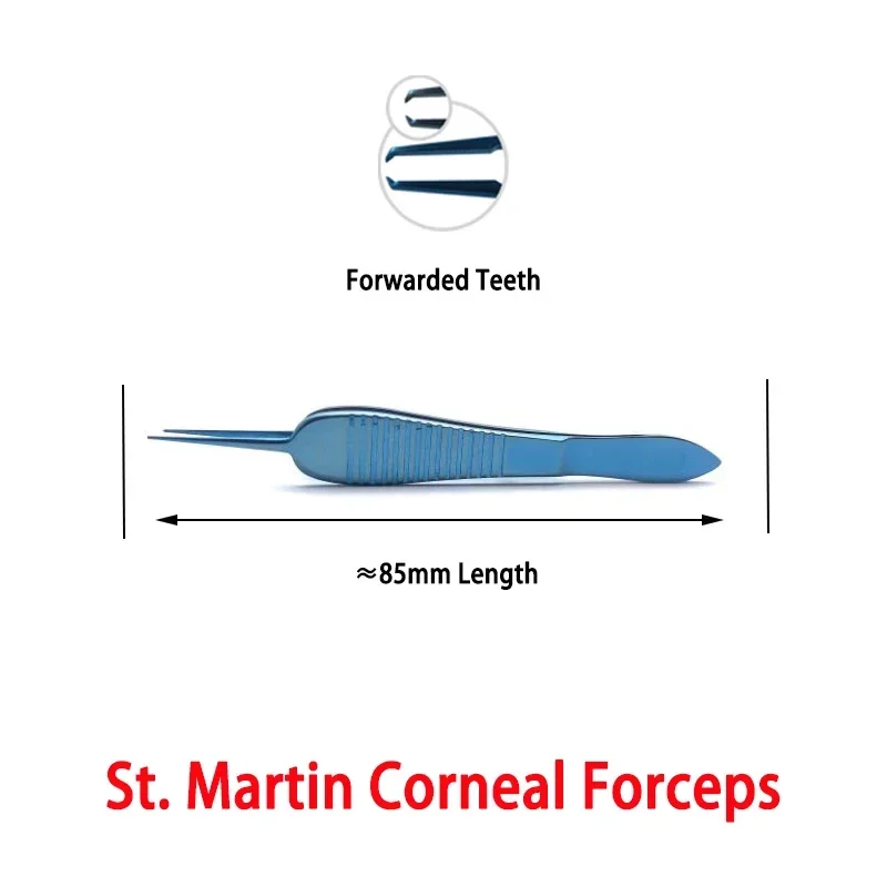 Ophthalmic Tool Bonn Toothed Mcpherson Forceps Colibri St. Martin Corneal Oftalmologia Instrumentos