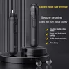Electric Nose Hair Trimmer USB Rechargeable 360 Degree Hair Shaver Eyebrow Shaver  Women Clippers Men Cortar Pelos De La Nariz 1