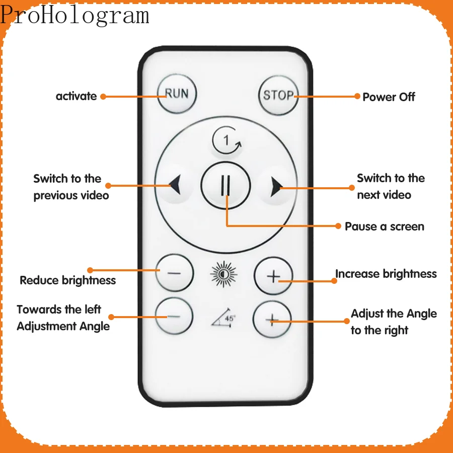 3D Hologram Projector Fan Wifi 42cm 244 LED App Control Led Display Sign Advertising Machine Player Holographic Fan 3d hologram fan