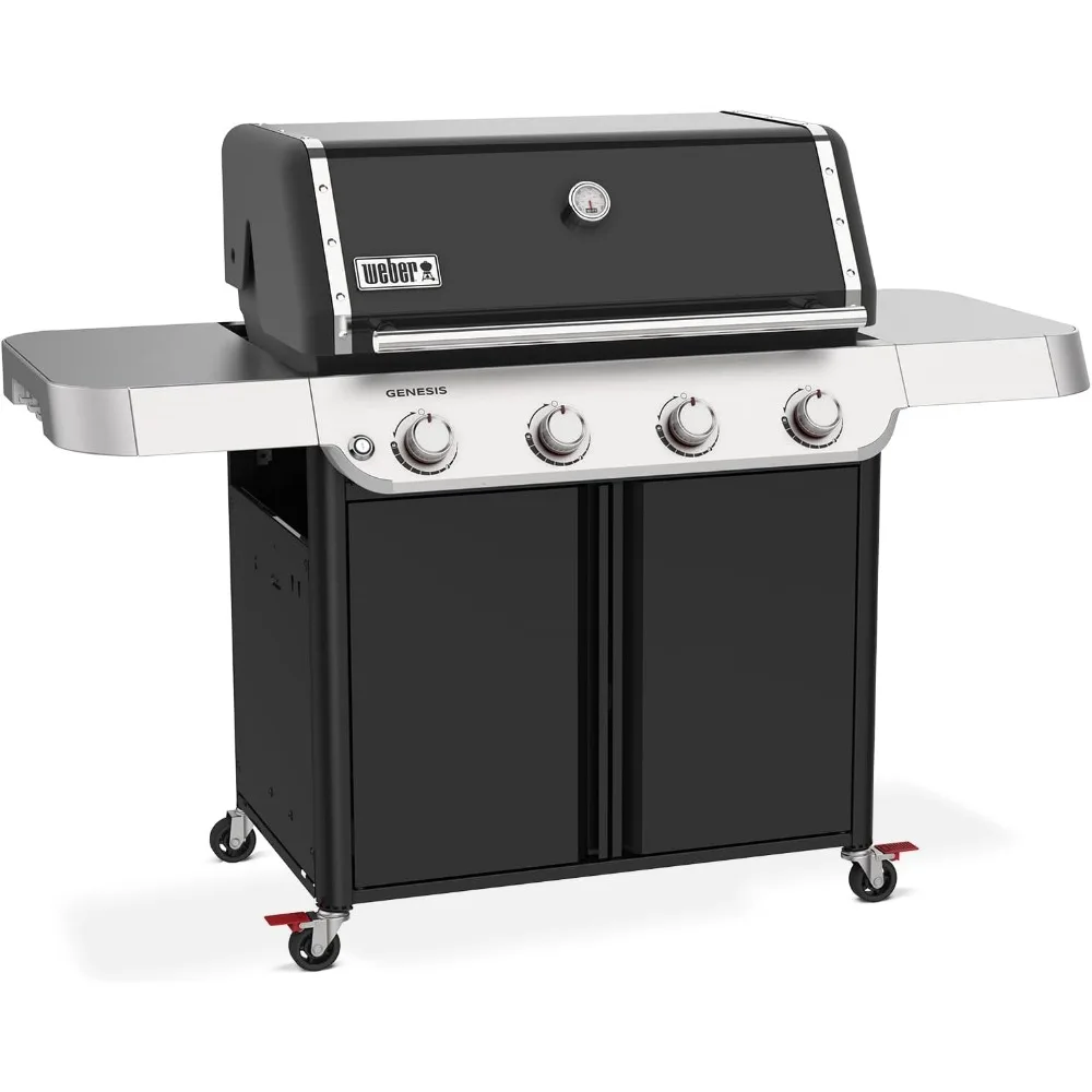 Genesis E-415 Liquid Propane Gas Grill, Black 3