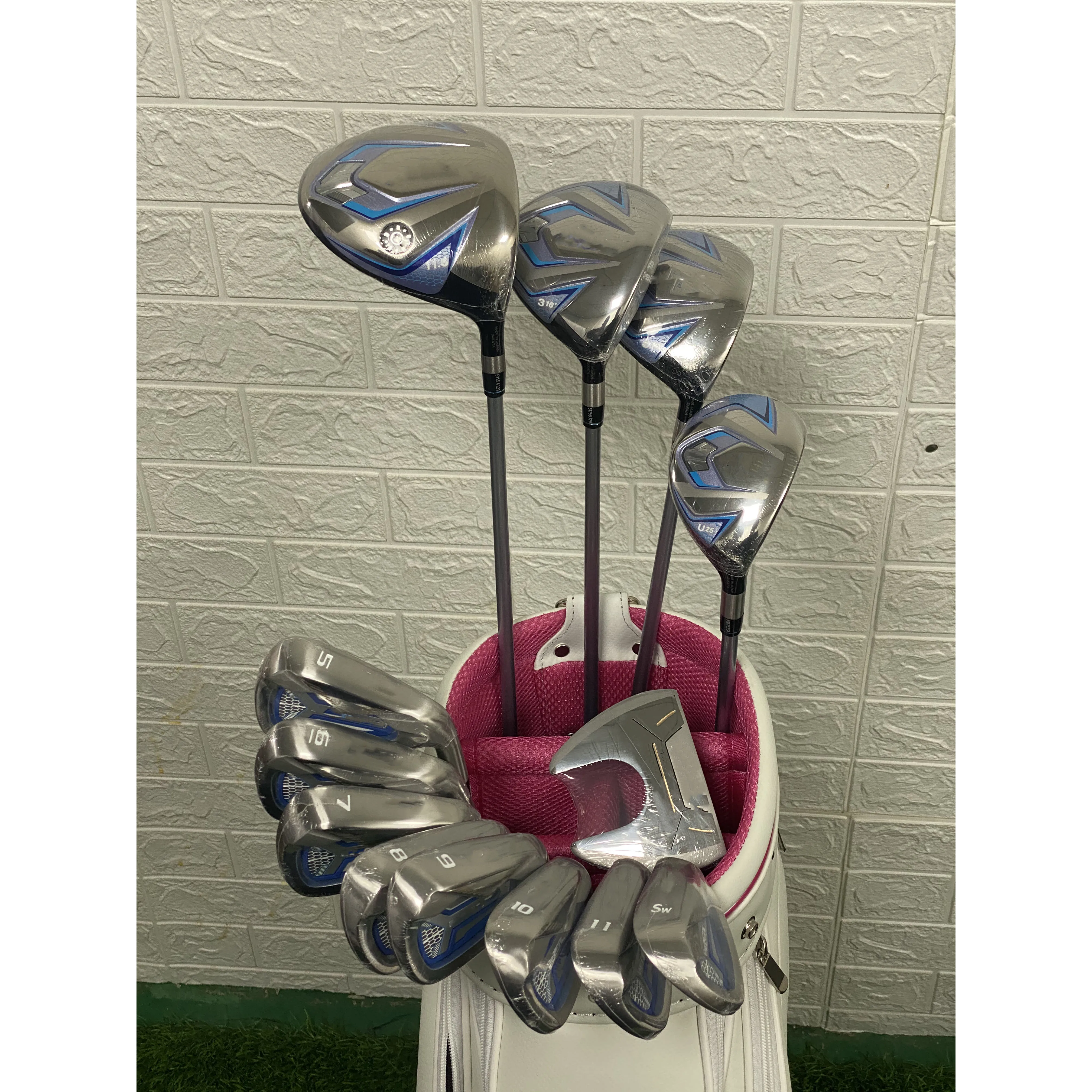 

Tour Edge Golf Irons 525 Women's Set, Carbon Intermediate Full Set with Hat