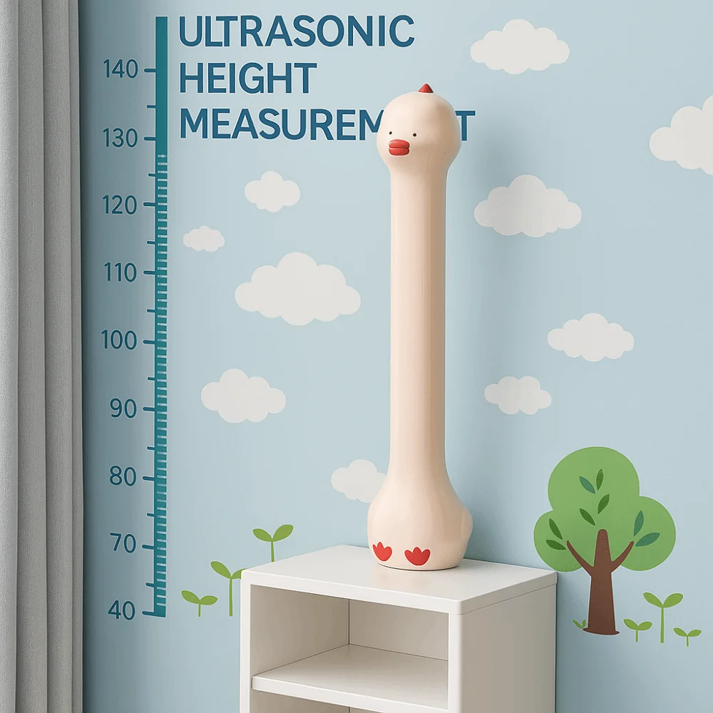 경량 스태디오미터 휴대용 핸드헬드 신장 측정기 디지털 디스플레이 정확한 초음파 신장 측정기 어린이용