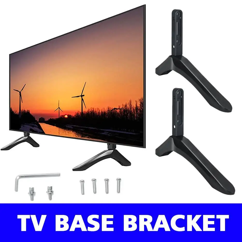 

Universal TV Base Stand Mount For 32-65 Inch TV Stand Adjustable Angle Desktop Bracket Accessories