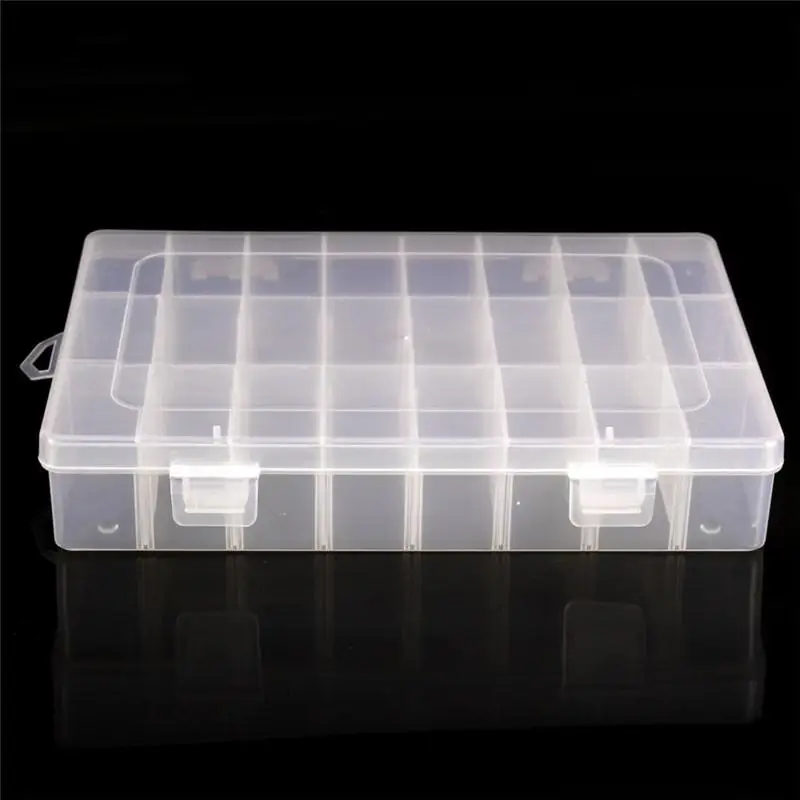 5 Grid 10 Grid 15 Grid Luya Bait Box Double Double-sided Five Grid Plastic  Bait Box Mino Sequins Fake Bait Fishing Gear Box - AliExpress