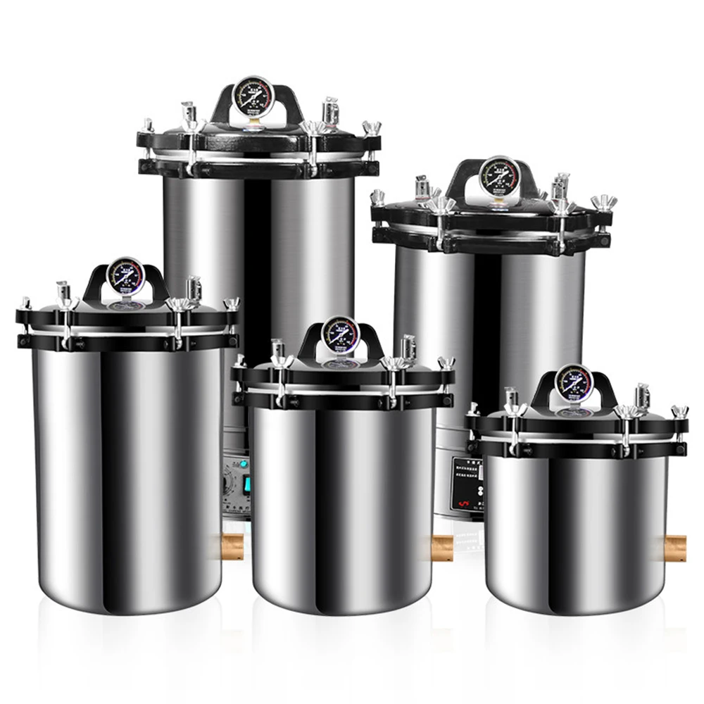 ZOIBKD Supply Stainless Steel Portable ZY Autoclave Auto Power Off Temperature And Pressure Free Setting