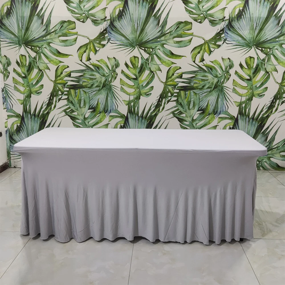 Table Cover Rectangular Stretch Tablecloth Rectangular Wedding Table