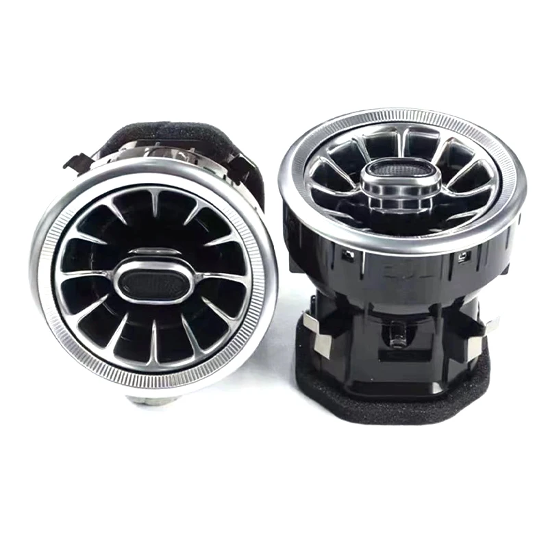 모든 실버 카 프론트 인테리어 대시 보드 A/C 공기 배출구 메르세데스 벤츠 V 클래스 W447 Vito A 용 터보 컨디셔닝 벤트 4478308502