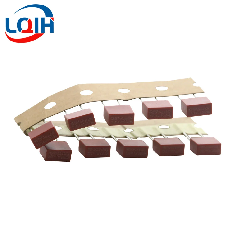 10-Pack Assorted Amp 250V Square Plastic Slow Blow Fuses