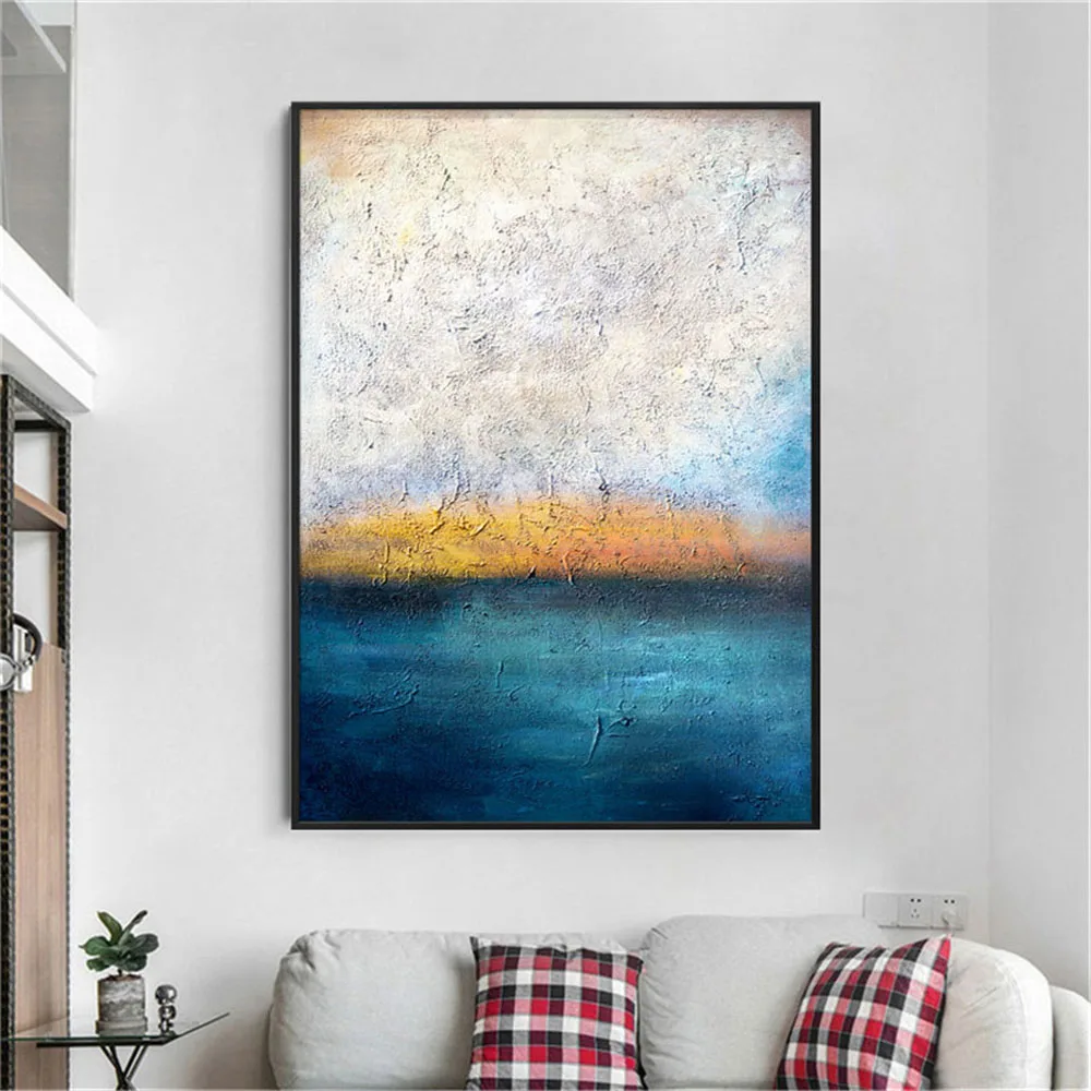 

Hand Painted Canvas Oil Paintings High Quality Large Wall Art Pictures For Home Decor Living Room On Canvas Stylish Porch Murals