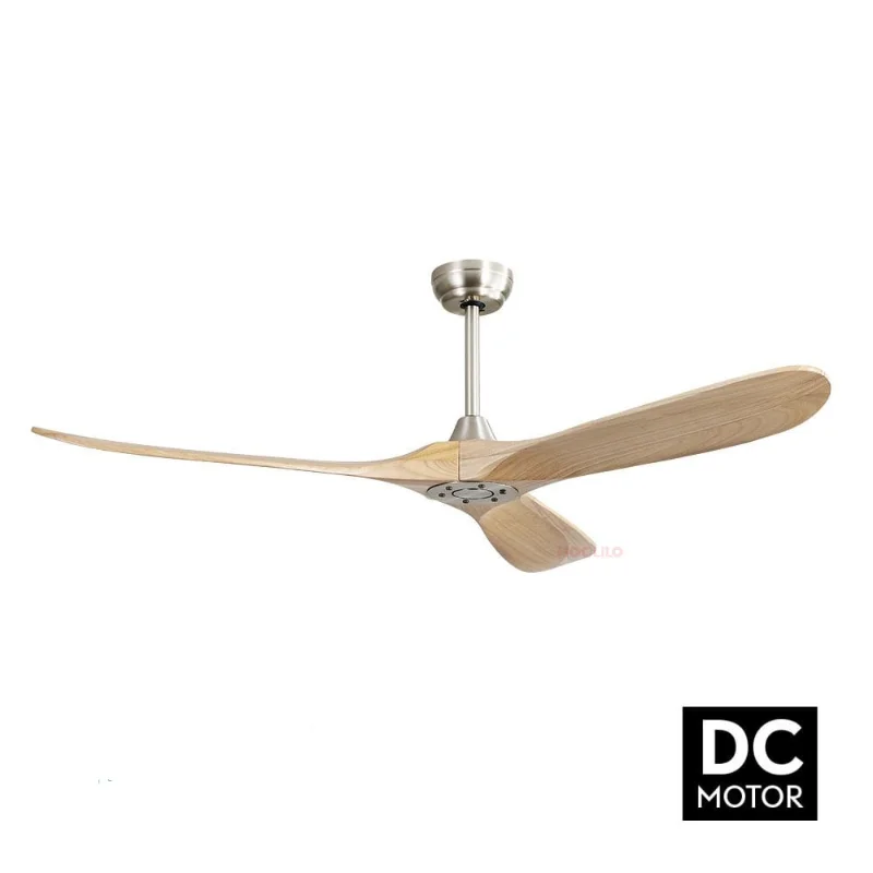 조명 없는 DC 모터 니켈 블레이드, 원격 제어 천장 선풍기, 6 단 타이머, 152d, 무료 배송 