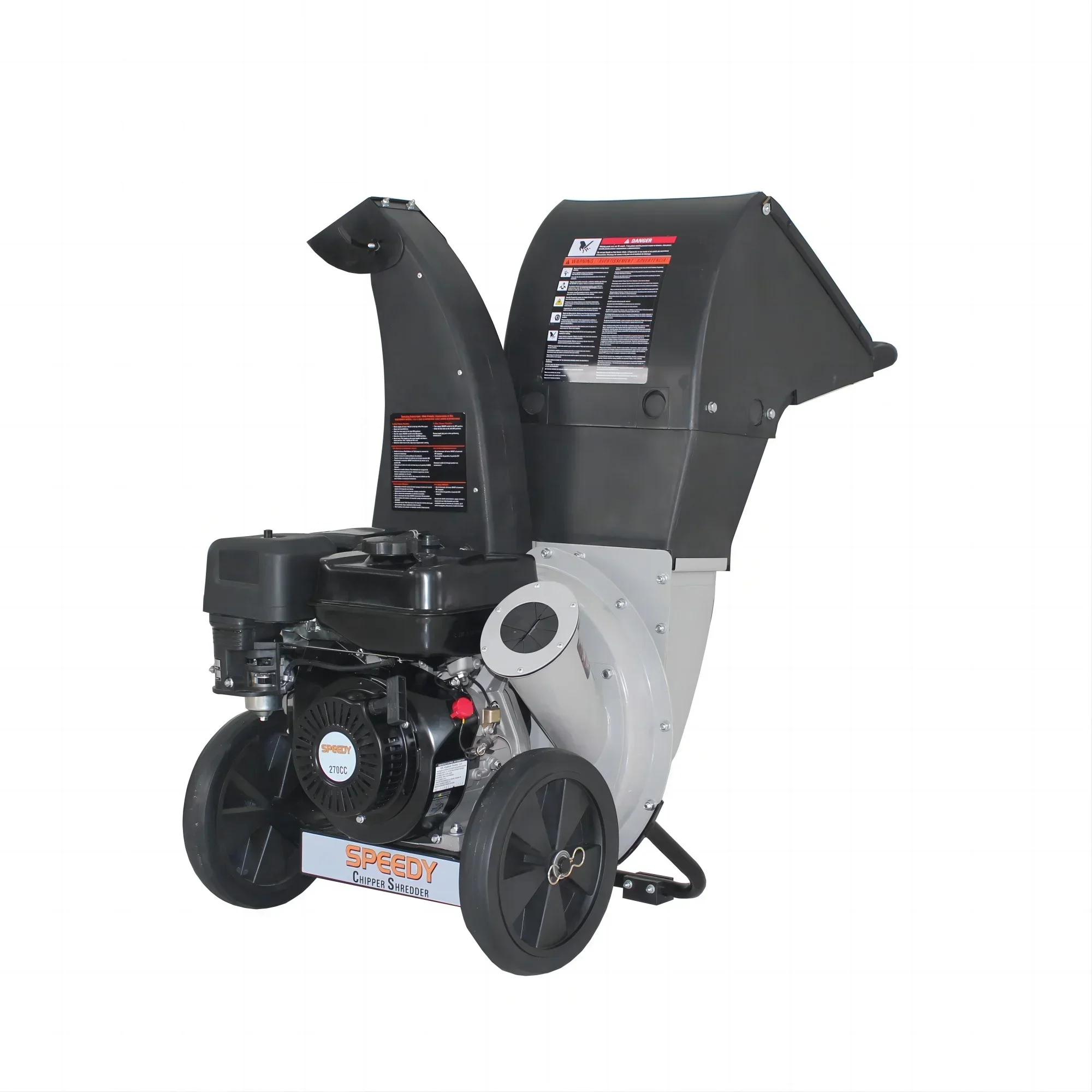 Orchard Garden Shredder， Garden Electric mini pruner， Mobile Wood Branch Wood ChipperHome Petrol Diesel Small Shredder 2
