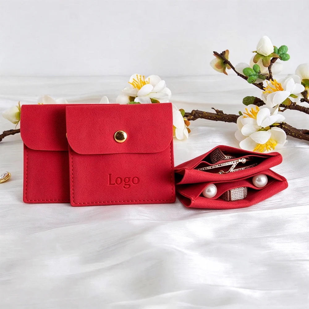 Customized Logo Leather & Suede Jewelry Packaging Solutions