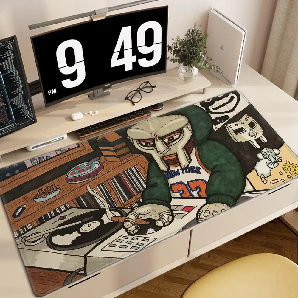 MF DOOM Rapper Mousepad Gaming Office Desk Pads Large For Computer Non ...