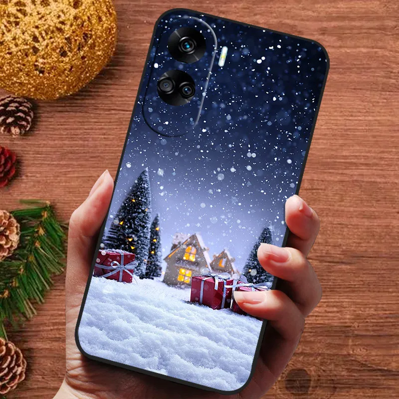 Festive Silicone Soft Case with Cute Bumper Design