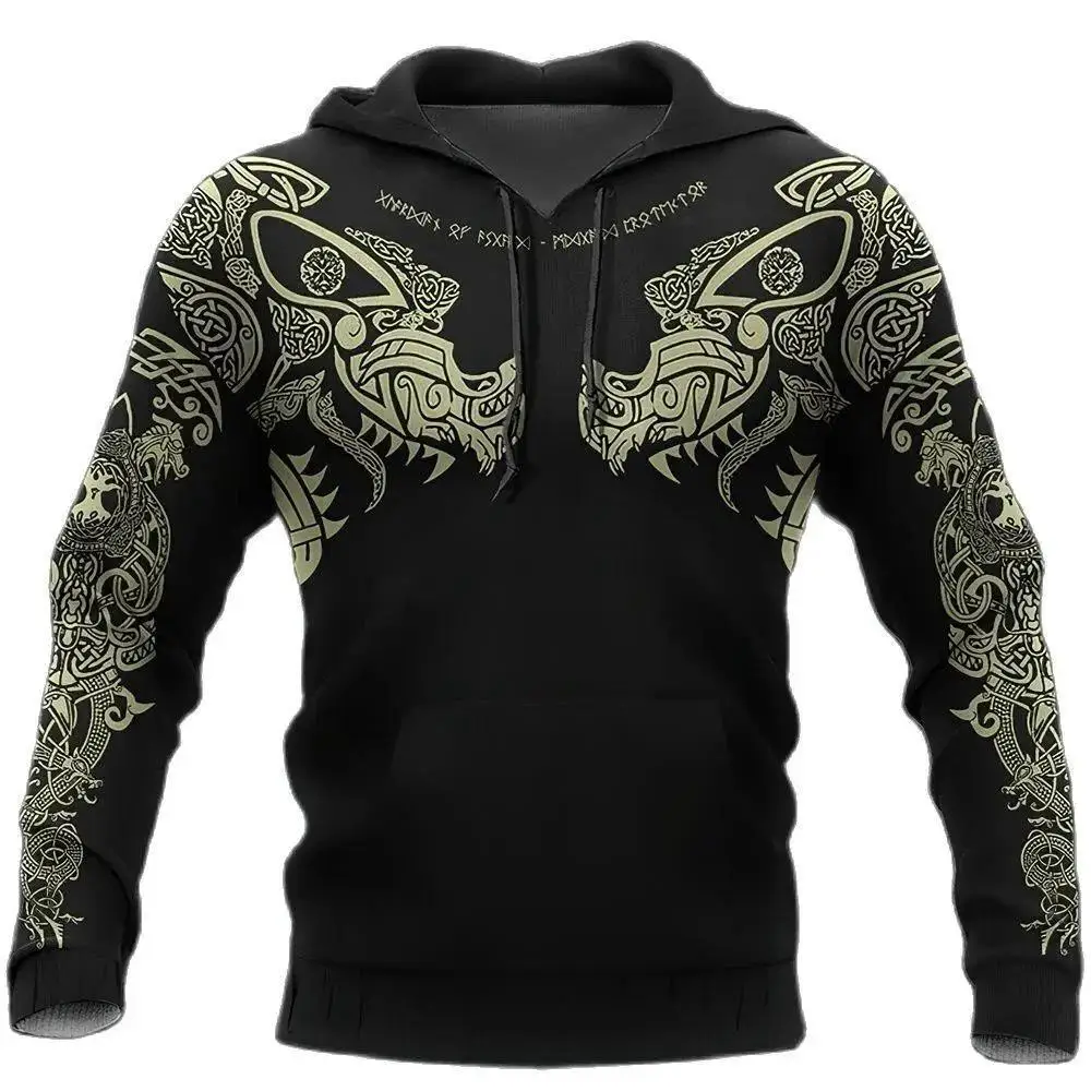 

Vintage Printed Men's Hoodies Unisex Sweater Hoody Sweatshirt Spring Autumn Streetwear Tops harajuku Casual Tracksuit pullover