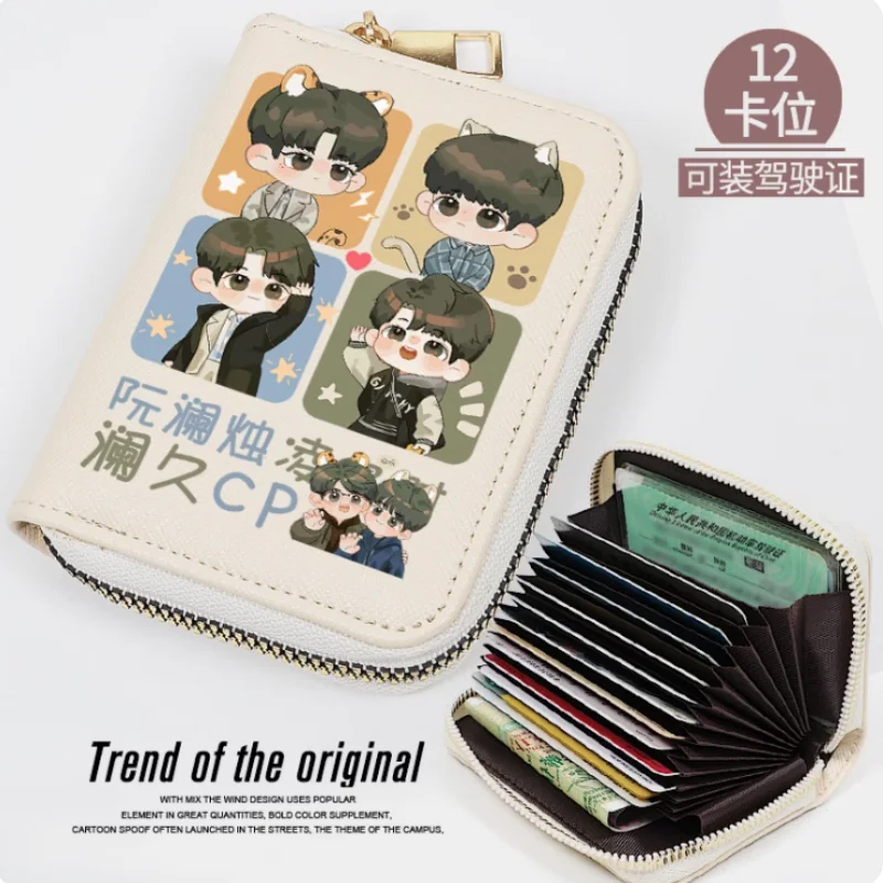 Anime Deadly Game Zipper Fashion Wallet PU Purse Card Holder Money Bag Cosplay Gift B1305