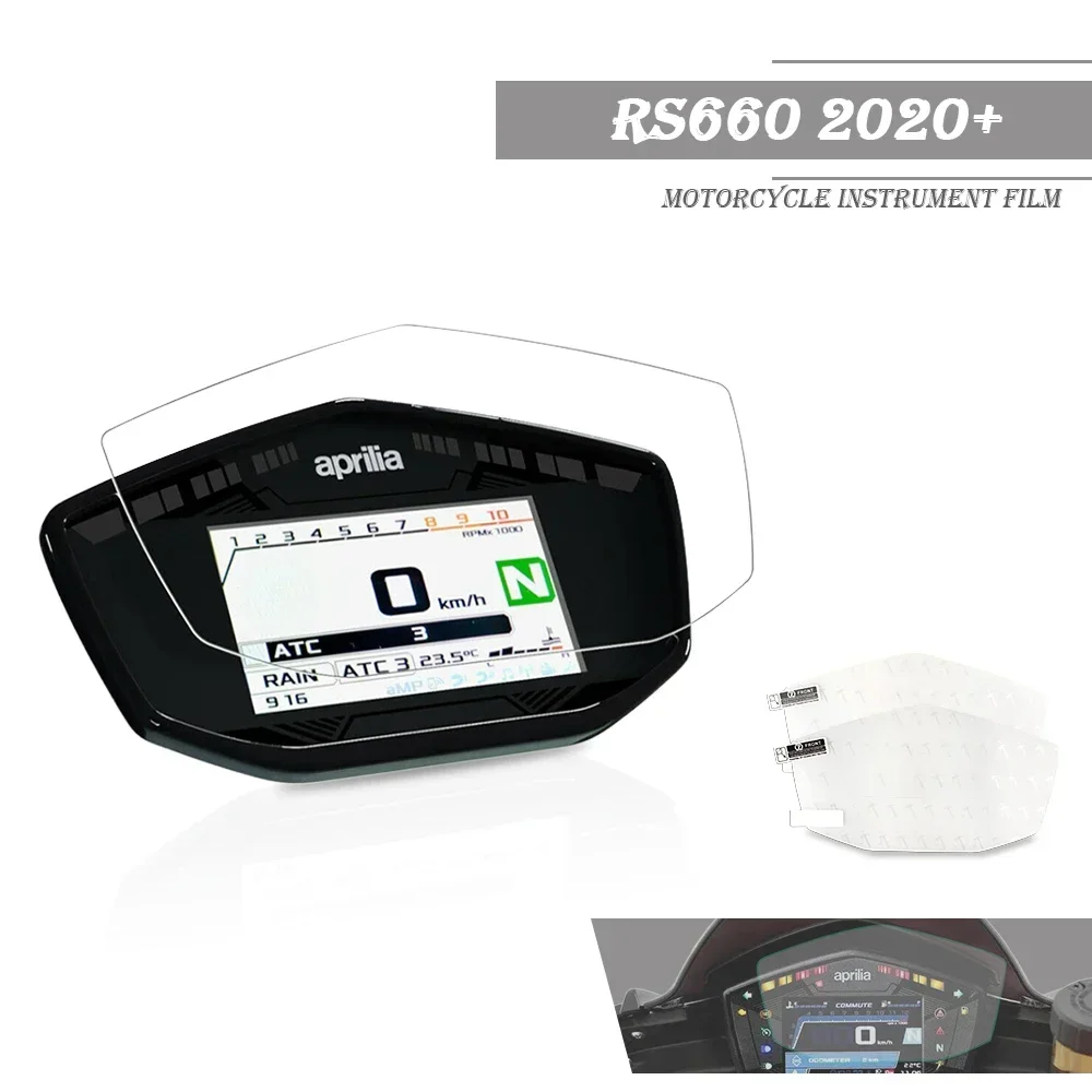 RS660 Motorfiets Dashboard Screen Protector Instrument Film Voor Aprilia RS660 Rs 660 RS-660
