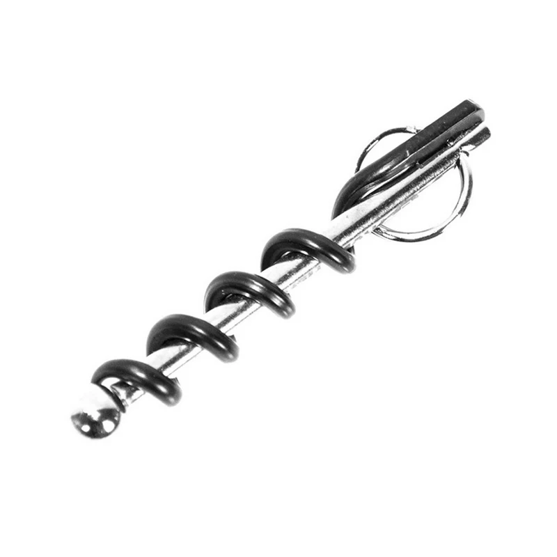 

Portable Wine Bottle Opener Mini Stainless Steel Cork Screw Bottle Corkscrew Double Hinged Outdoor Keychain Wine Opener