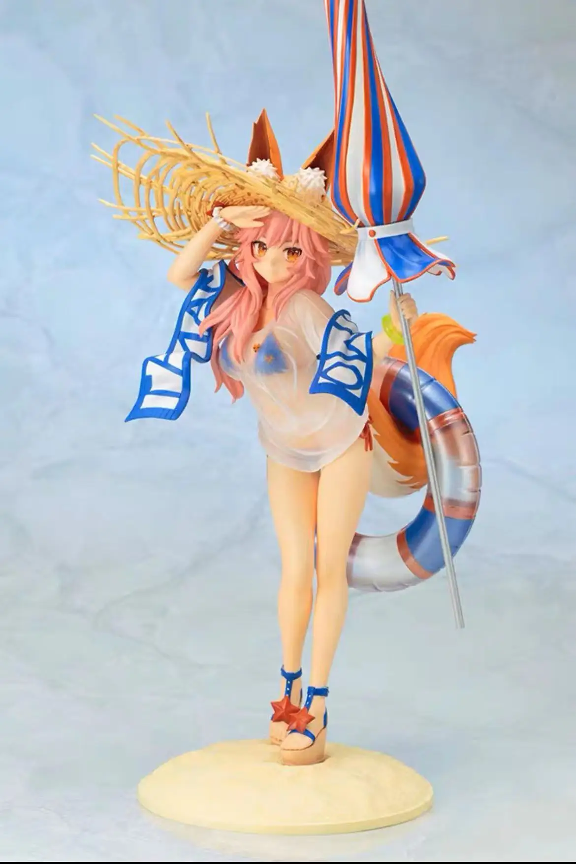 

100% Original: Fate Grand Order Tamamo no Mae swimsuit Ver 38cm PVC Action Figure Anime Figure Model Toys Figure Doll Gift