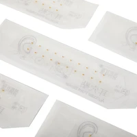 100/200Pcs Transparent Ear Point Stickers Pressure Stick Acupuncture Magnetic Beads Auricular Massage 2