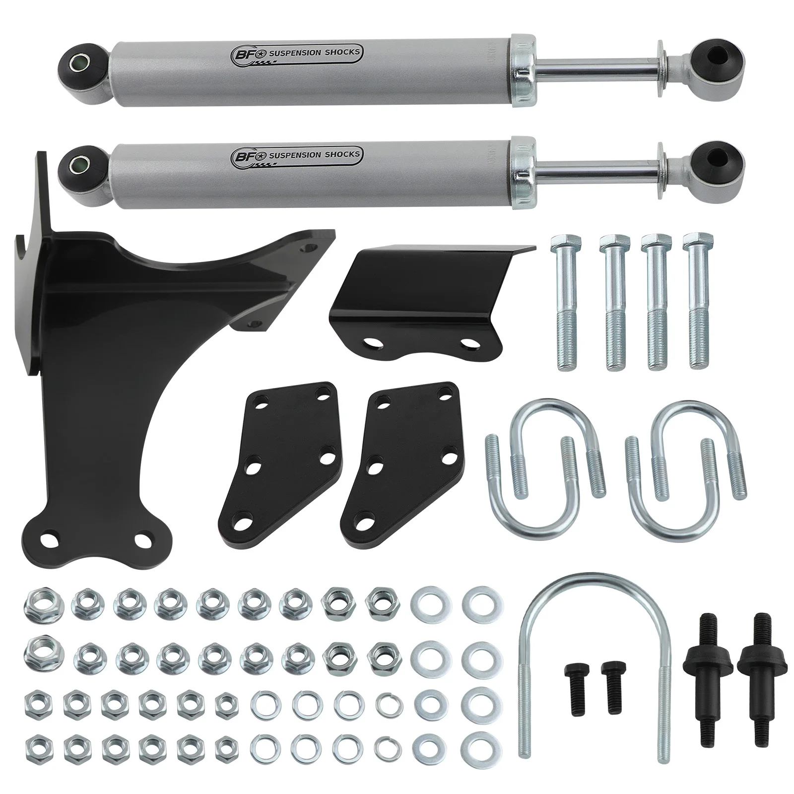 Dual Steering Stabilizer Kit For 2005-2022 Ford Super Duty (F250/F350) - Fits 2-8" Lift Kits 5 thumbnail image