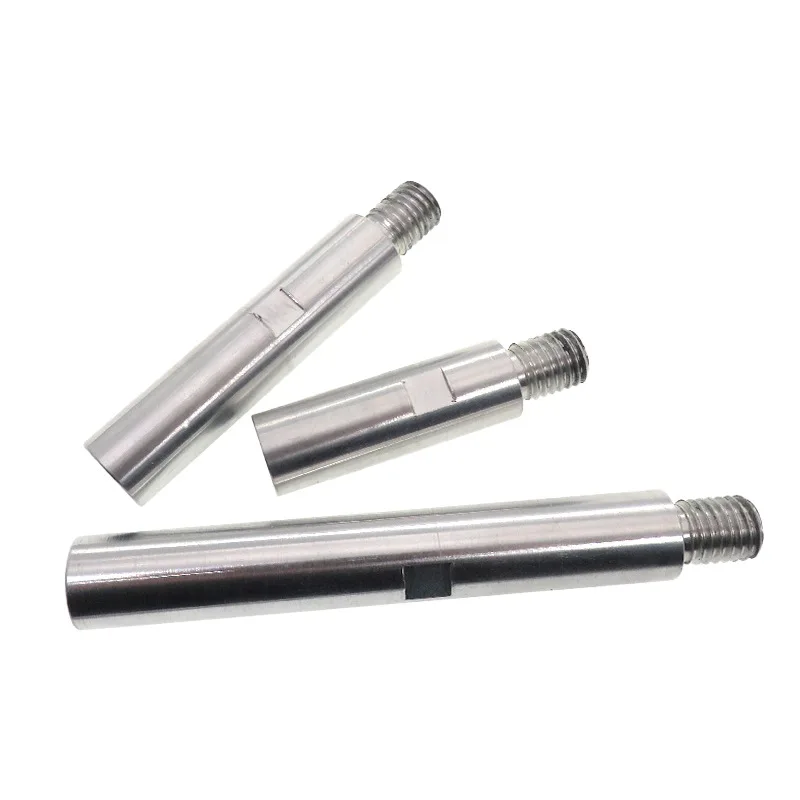 

Adapter Rod Extension Rod Easy Installation Grinding Replacement Seamless Docking Silver Tool 14mm 3pcs Practical