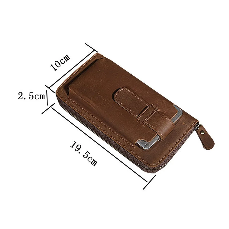 Men’s Long Wallet With Front Phone Pocket