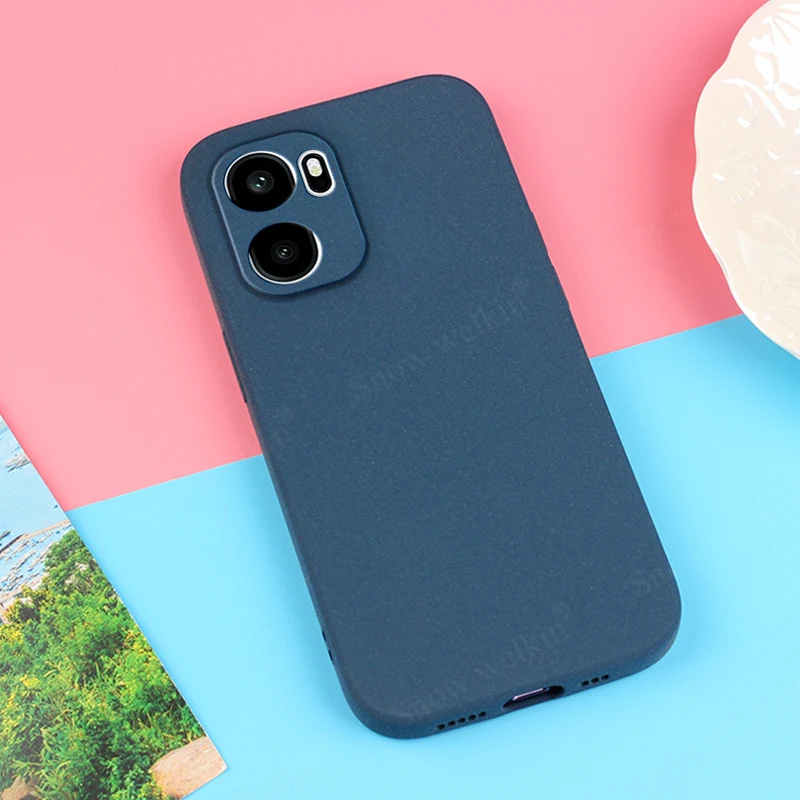 Sand Matte Soft Silicone Shockproof Phone Case - Full Protection and Ultra Back Cover