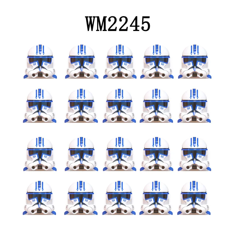 Building Blocks Hardcase 20 Pz/Set Figurine Di Figure Di Mattoni Dogma Echo Jesse Fives Kix Rex Tup Commander Cody Ahsoka Clone Troop