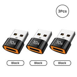 Universal USB - C to USB 3.0 Male - to - Female Adapter (3pcs black)
