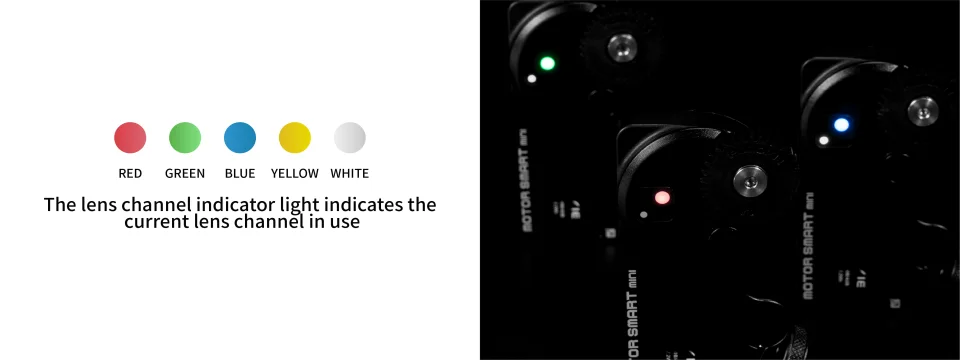 PDMOVIE LIVE AIR3 SMART MINI LiDAR Autofocus Wireless Lens Control System for Ci