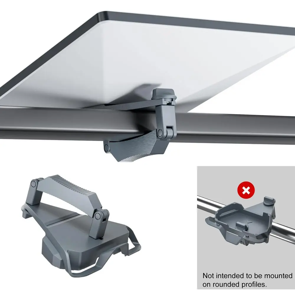 Starlink Mount Bracket For Starlink Mini Anti-Theft Car Roof Rack Mount Aluminum Alloy Compatible with Starlink Mini Dish Easy Installation and Removal